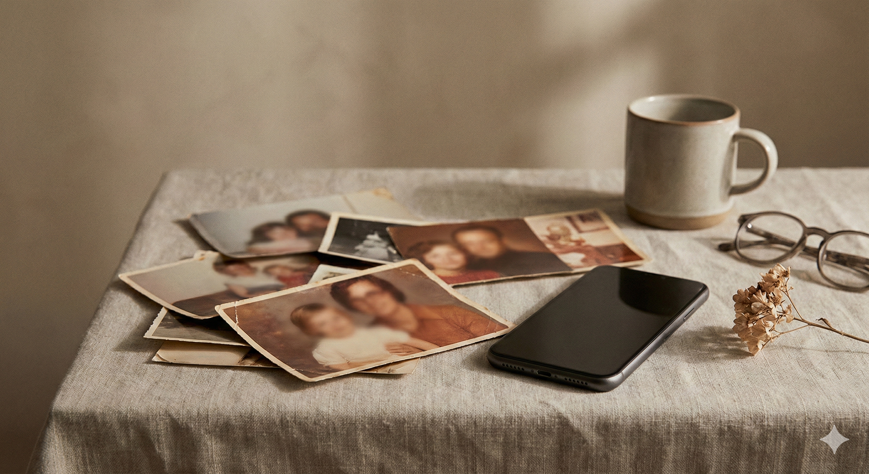 You share the memories